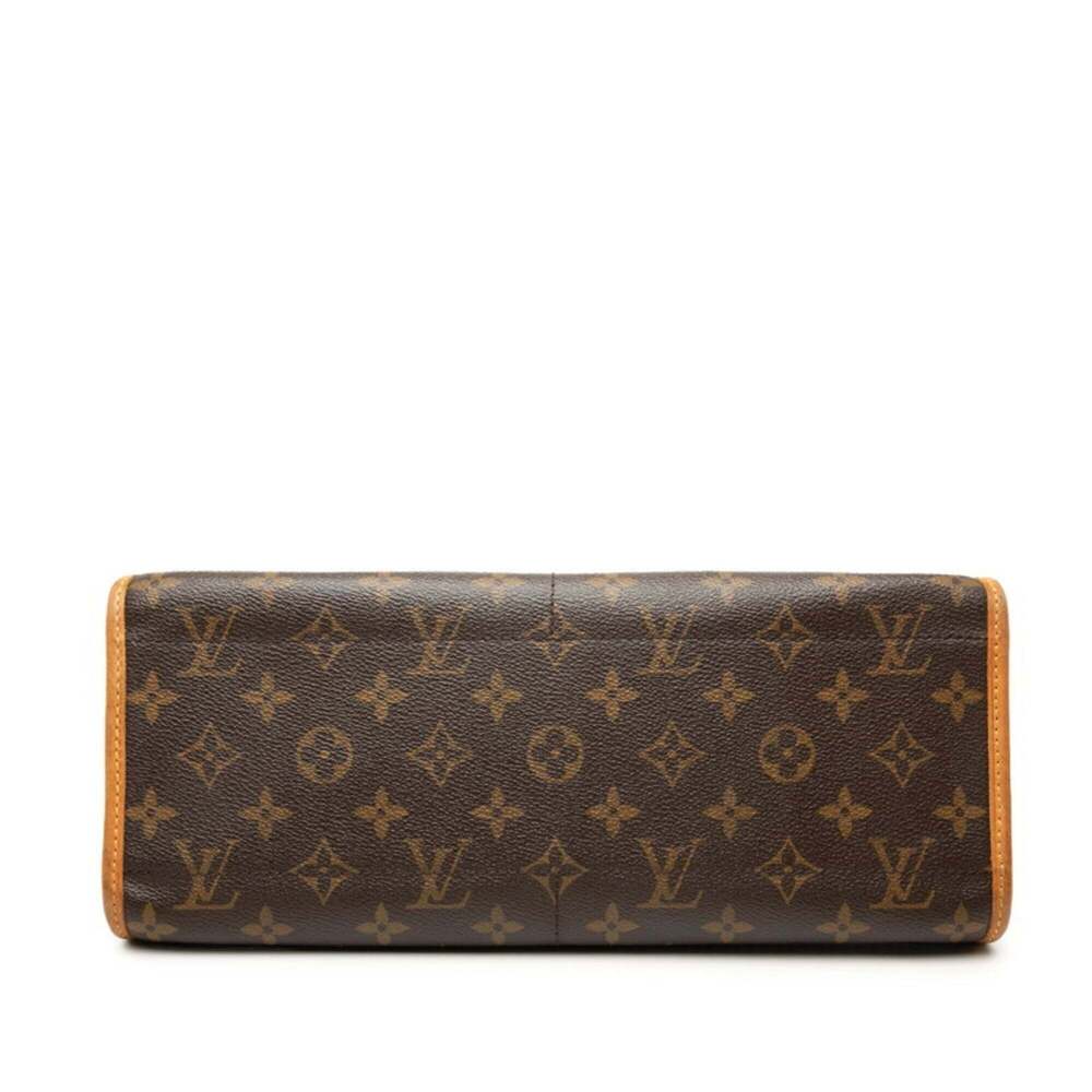 LOUIS VUITTON Authentic Brown Monogram Leather Shoulder Bag - Picture 3 of 6